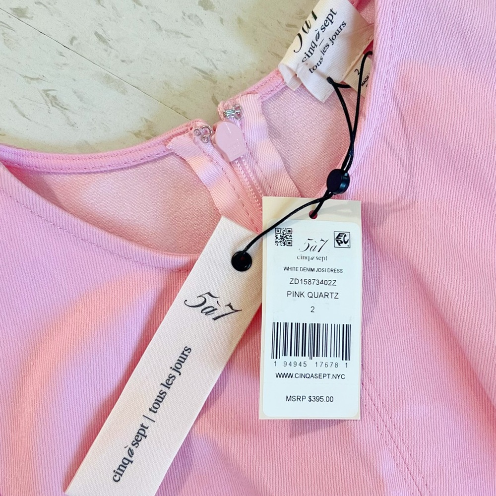 NWT β’ Cinq Γ Sept Mini Dress - Picture 5 of 11
